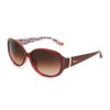 Salvatore Ferragamo SF683SA Sunglasses, pearl red/brown gradient