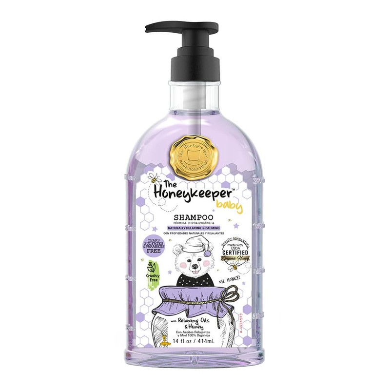 The Honeykeeper SHAMPOO KIDS RELAXING OILS AND HONEY 414 ML