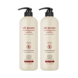 Meoncell AVCA [AVCA] Silk Keratin Nourishing Large Capacity Protein Treatment 1,000ml 2 units NONE / 메온셀 AVCA [아브카] 실크케라틴 너리싱 대용량 단백질 트리트먼트 1,000ml 2개 NONE