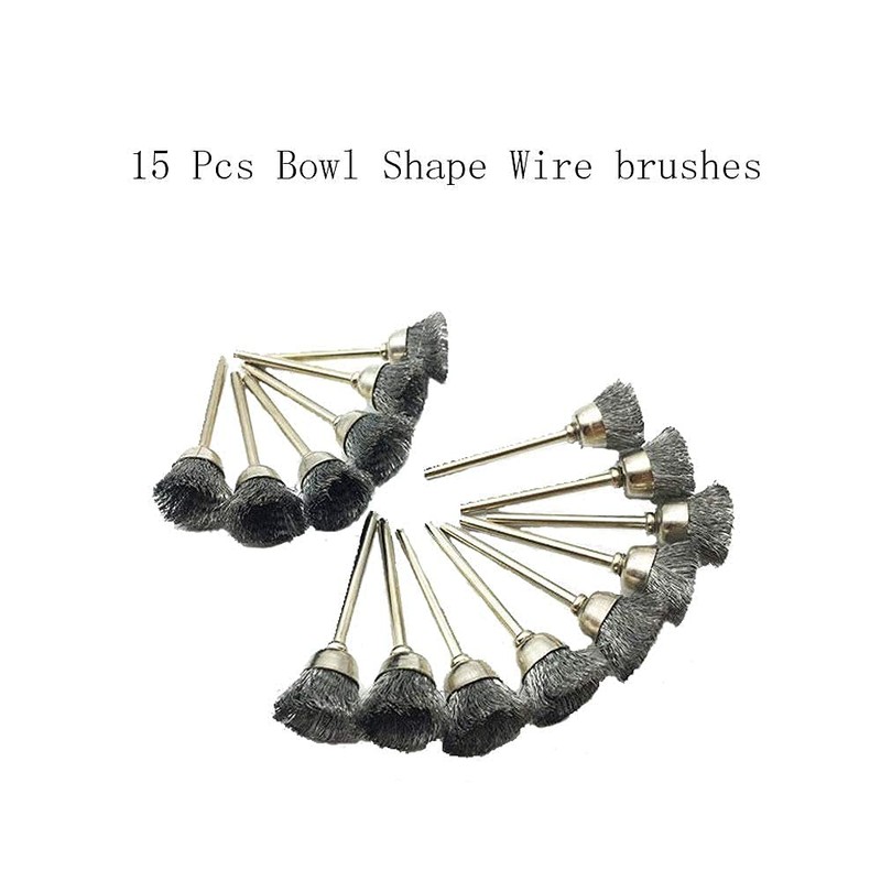 Luo ke Coarse Crimped Stainless Steel Wire Brush Wheel with