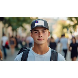 Cute-Patch Christian Flag Embroidered Iron On Patch