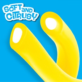 Lemonhead Ropes, Candy, Lemon, Tart and Citrusy, Soft and Chewy, 9 oz