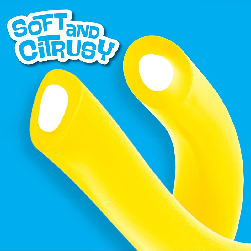 Lemonhead Ropes, Candy, Lemon, Tart and Citrusy, Soft and Chewy,