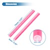 X AUTOHAUX 36 Pcs Pink Bicycle Reflector Reflective Version Durable