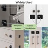 Moonybaby Freezer Lock 2 Packs, Fridge Lock with Steel Wire