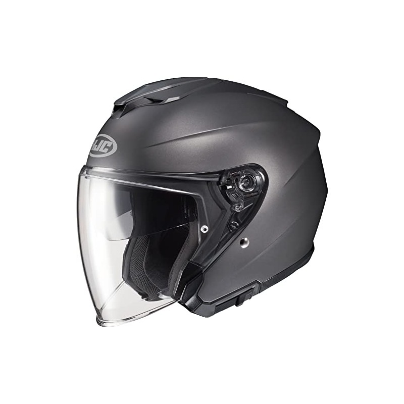 HJC i30 Men's Street Motorcycle Helmet - Semi Flat Titanium/Medium