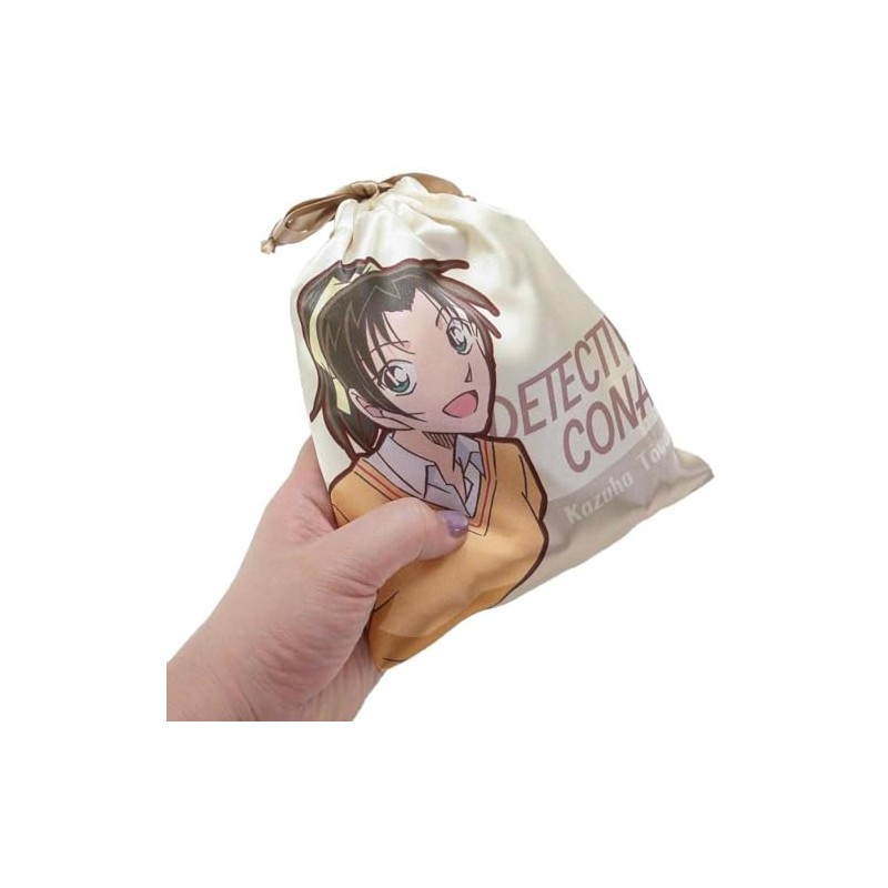 Detective Conan Drawstring Bag Ribbon Drawstring / Heiji & Kazuyo