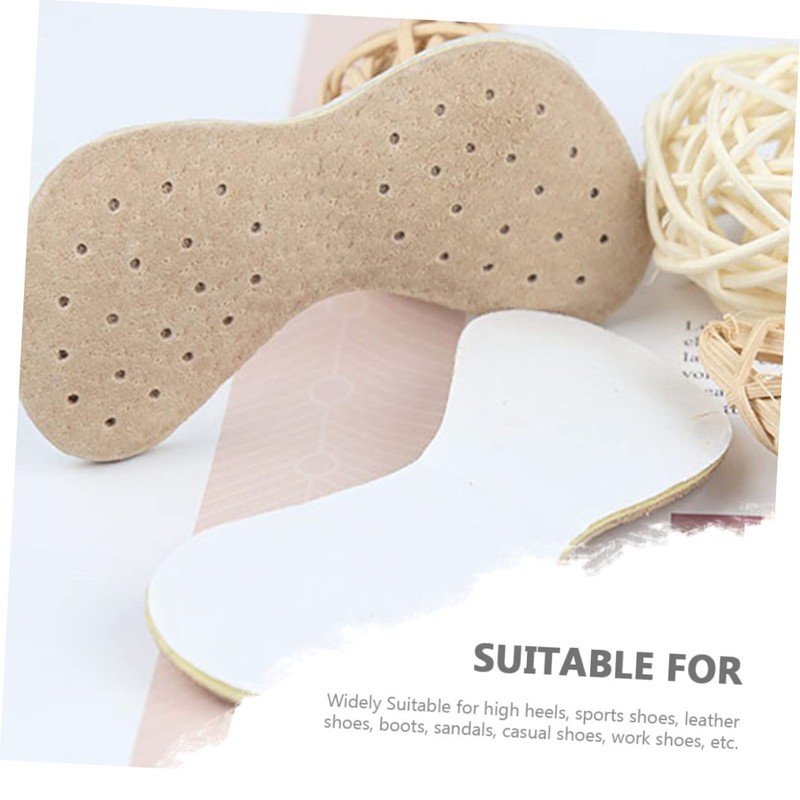 Gatuida 2sets Shoe Sole Protectors Heel-seal Pads for Shoes Tape