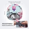 Innelo Gorro Ducha Lujo Mujer Reutilizable Impermeable Doble Capa Correa