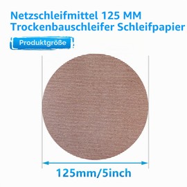 GZKTY Sanding Disc 125 mm 180 Grit Pack of 50