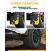 Trumgeta 4PCS Upgraded Adjustable Truck Mud Flaps Fit for Jeep