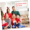 FOMIYES 8pcs Christmas Headbands for Boys and Girls Adorable Holiday
