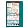 Whitecoat Clipboard® - EMT Edition (Teal, Bifold)