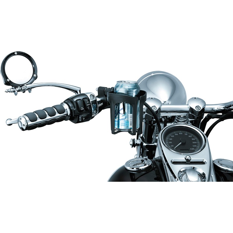 Kuryakyn 1459 Motorcycle Handlebar Accessory: Replacement Beverage Carrier/Drink/Cup Holder without