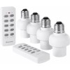 DEWENWILS Wireless Remote Control Light Socket Switch E26/E27 Bulb Holder