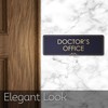 Doctor's Office - Laser Engraved Sign - 3"x9" - .050