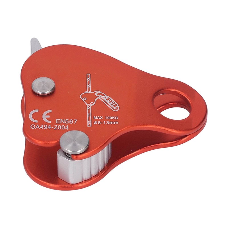 Climbing Rope Grab Self Locking Device - Aluminum Alloy 8-13mm