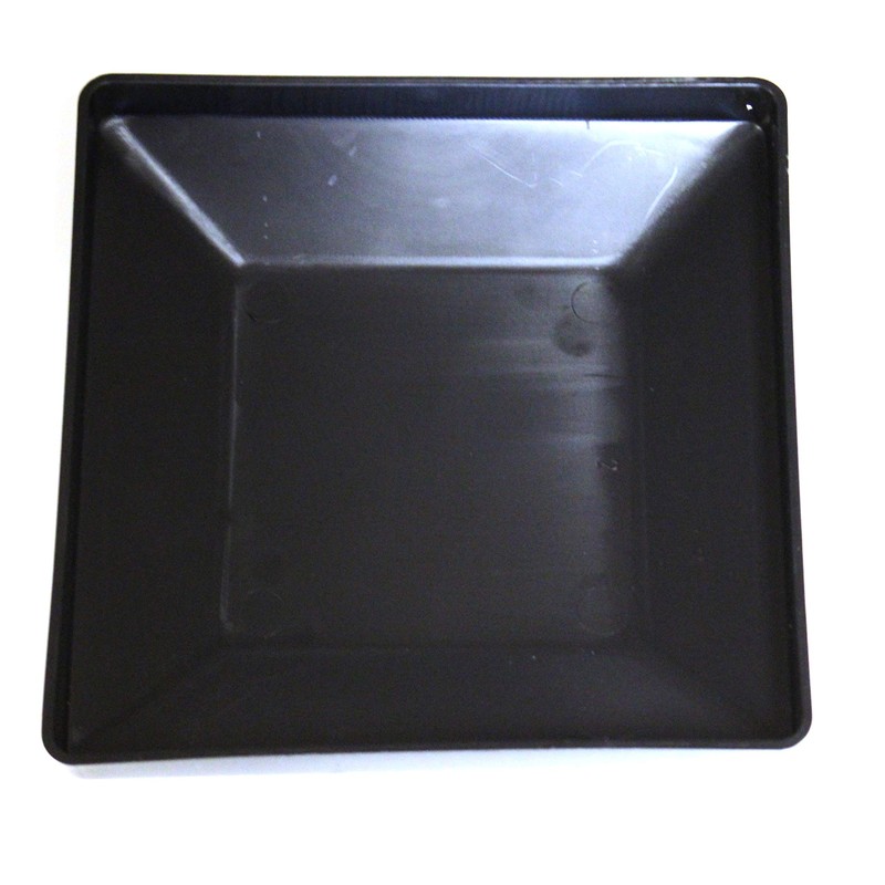 10 PACK-BLACK-6X6 FENCE POST PLASTIC CAP-(5 5/8 X 5 5/8)
