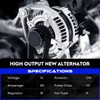 13497 Alternator Replacement for Toyota Land Cruiser 4.5L 1993-1997, for