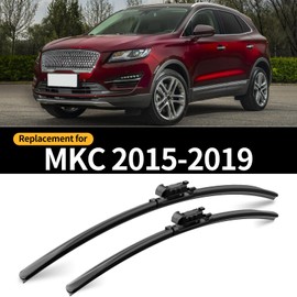 GARDIMU Replacement for Lincoln MKC 2015-2019 Windshield Wiper Blade, 3 Pieces of Car Front and Rear Window Wiper Blades for 2015 2016 2017 2018 2019