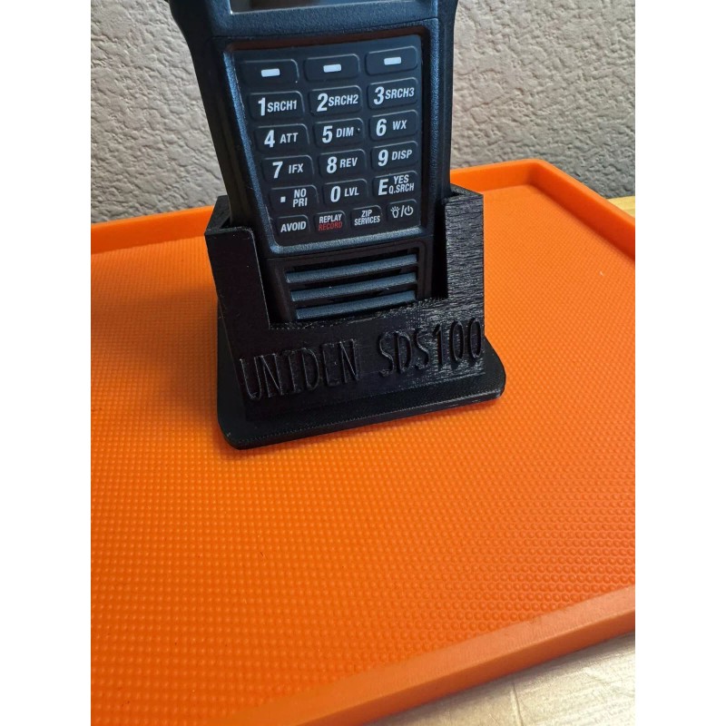 Bartsscannerparts Angled Uniden SDS100 Scanner Stand Non Slip Base Made