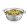 GEFU Premium Kitchen Sieve, Diameter 27 cm, Stainless Steel Pasta