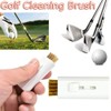 4-Pack Pocket Retractable Golf Club Cleaning Brush Tool - Wire