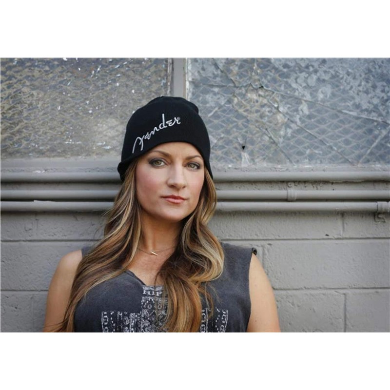Fender® Logo Beanie, Black