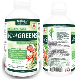 NAKA Naka Vital Greens 500ml, nutrient and enzyme-rich, Superfood