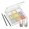 aoyiro Prop Nail Art Watercolor Pearl, 9 Color Palette, Complete