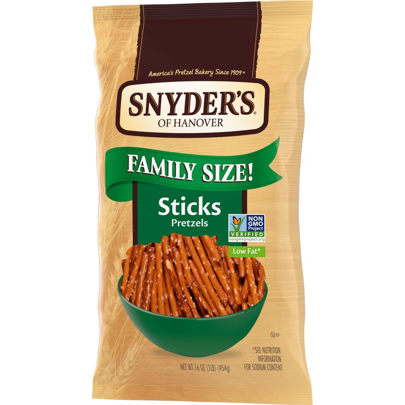 Snyder's of Hanover Sticks Pretzels, 16 Oz