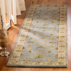 Safavieh Heritage LIGHT BLUE / BEIGE 2'-3" X 12' Runner - HG913A-212