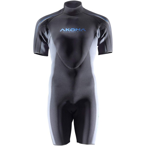 AKONA Men's 3mm Tropical Water Shorty Wetsuit - 2X-Large