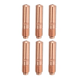 sourcing map 6pcs Mig Welder Tips 0.035" Copper MIG Welding Contact Tips 11-35(0.035") Welding Gun Replacement Accessories for Magnum 100L Mini MIG Welding Gun