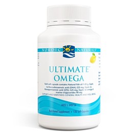 Nordic Naturals Ultimate Omega Lemon Flavour Soft Cap X 120