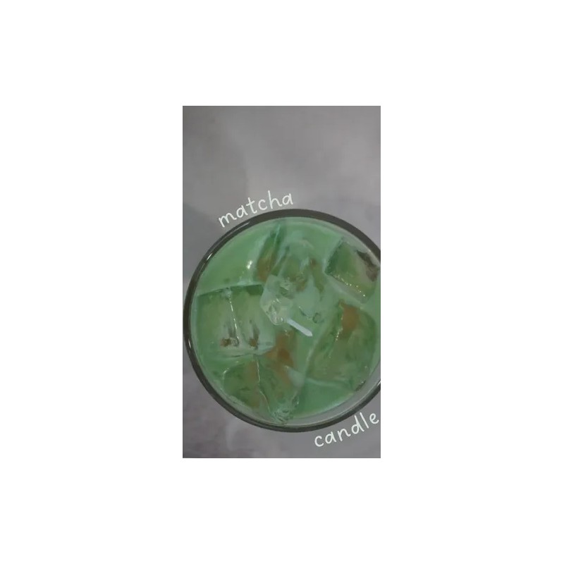 Velas Aromática Artesanal - Matcha Latte