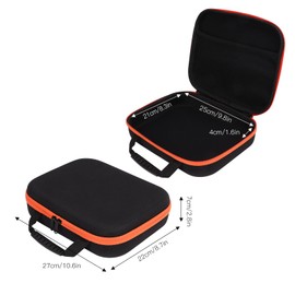 Tool Bag, Oxford Cloth Accessory Storage Case for Electric Grinder, Tear-Resistant, Small Tool Box Replacement, Suitable for Power Tools (Short: 47 x 2 cm)