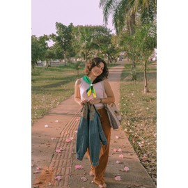 Komonee Tie Neck Ring Loop Clasp Gold Colour With Jamaica Flag Bandana Head Scarf Headbands Handkerchief Cowboy Cotton Bib Party Face For Mens Womens Unisex