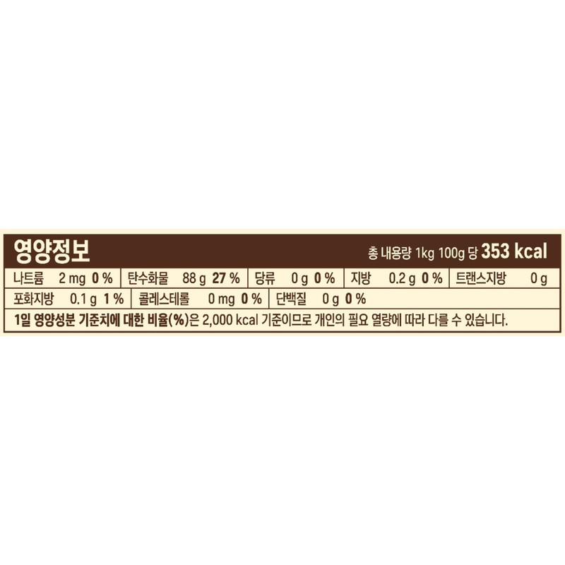 배대감 글루텐프리 타피오카전분, 1kg, 1개 Baedgam Gluten-Free Tapioca Starch, 1kg,