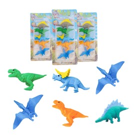 Sonwaha Funny Erasers, Pack of 15 Erasers Animals Dinosaur Erasers Erasers Funny Erasers for Children Pencil Erasers Gifts Class Rewards for Students