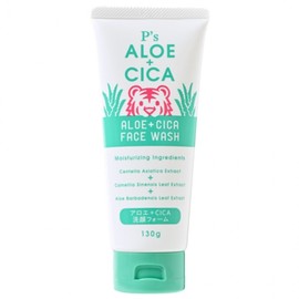 Aloe Cica Mildly Acidic Soothing Foam Cleanser. A gentle, moisturizing daily cleanser for sensitive skin. Aloe Cica Foam Cleansing 130g. 3ea