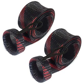 Reaction Tackle Rod Sock Black/Red (Flat-Cast-4)