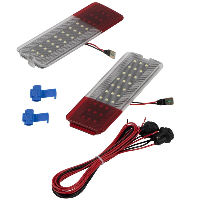 LIANGREN Interior Door Panel Light Reflector For 1999-2007 Ford Super
