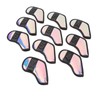 10 PCS Golf Club Head Covers PU Fabric Surface Stylish