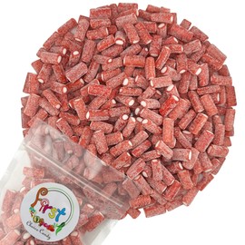 FirstChoiceCandy Sour Strawberry Pencil Bite Gummy Candies (2 Pound (Pack of 1))