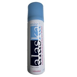 Alaska Mist Spray- Vitalizing Natural Glacier Water- Refreshing hydration moisturizer- Travel Size