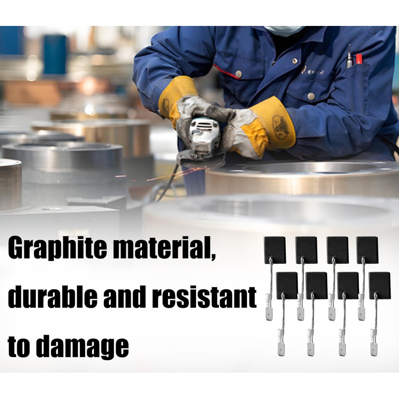 8Pcs 316055220 Carbon Motor Brush Set Material Graphite consumable brus