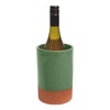 Dexam Sintra Glazed Terracotta Wine Cooler - Green