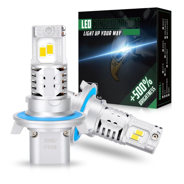 OPP ULITE H13 Led Headlight Bulbs 1:1 Mini Size, 72W