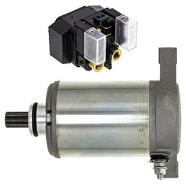 NICHE Starter Motor Solenoid Kit For 2004-2013 Yamaha Raptor 350 YFM350 1UY-81800-51-00 4KD-81940-00-00 ATV